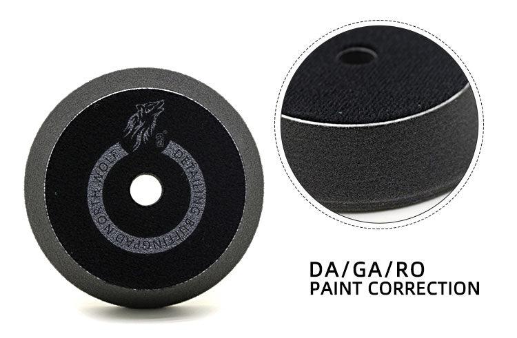 North Wolf DA Black Finishing Foam Pad, 5" - Planet Car Care