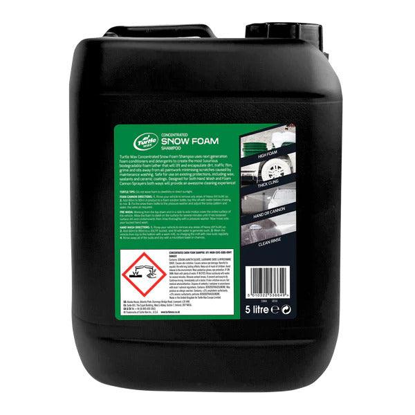 Turtle Wax Pro Concentrated Snow Foam Shampoo, 5L - Planet Car Care