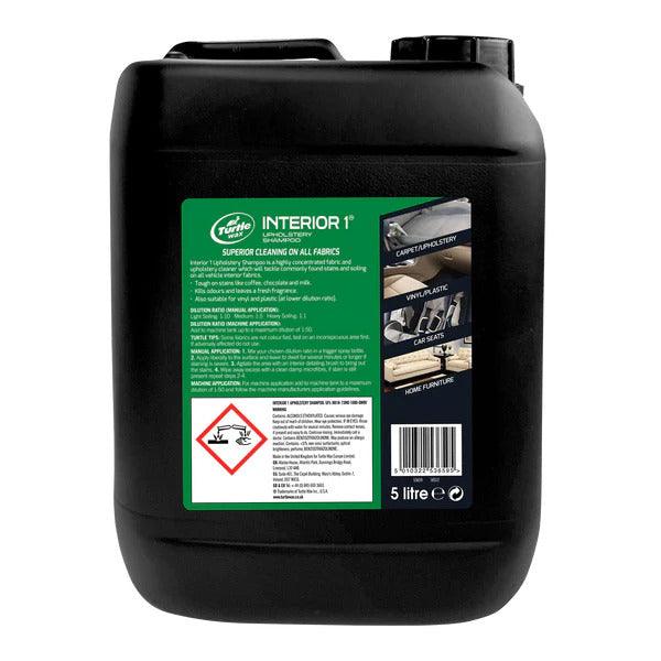 Turtle Wax Pro Interior 1 Upholstery Shampoo, 5L - Planet Car Care
