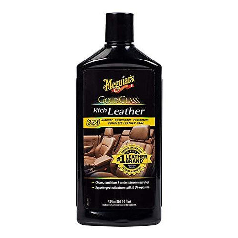 Meguiar's® Gold Class Leather Cleaner and Conditioner, 414ml - Planet Car Care