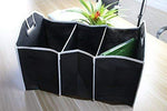 PCC Car Trunk Organizer, 3 Compartments Collapsible
