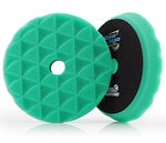 ShineMate T120 DA Green Heavy-Cut Foam Pad, Diamond, 5/6"
