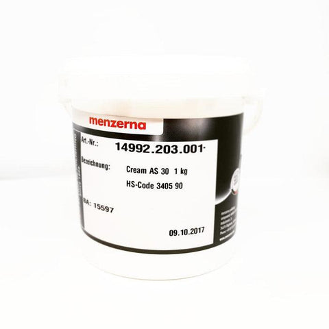 Menzerna AS30 Heavy Cut Polishing Cream, 1kg - Planet Car Care