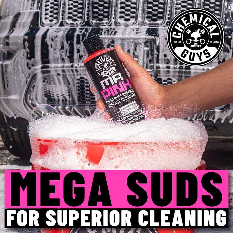 Chemical Guys Mr. Pink Suds Superior Surface Cleanser Car Wash Shampoo, 473ml - Planet Car Care