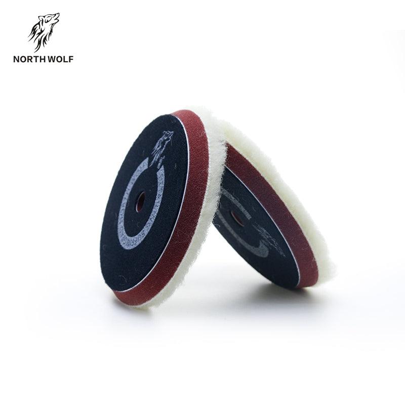 North Wolf High Nap Wool Pad With Foam, 12mm, 5" - Planet Car Care