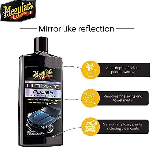 Meguiar's A3116EU Deep Crystal Polish, Car Gloss, 473 ml