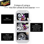 Meguiar's® Hot Rims All Wheel & Tire Cleaner, 709ml - Planet Car Care