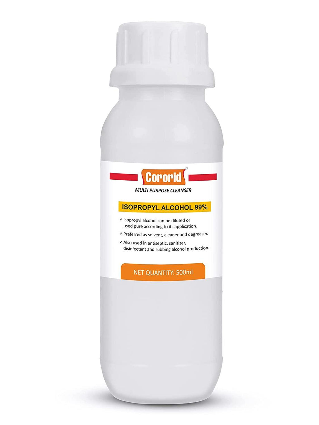 Cororid IPA Pure Labratory Grade, 99%, 500ml - Planet Car Care