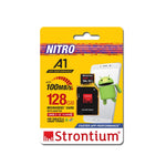 Strontium Nitro A1 Micro SDXC Memory Card, 128Gb