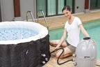 Bestway Lay-Z-Spa® Miami AirJet™ Hot Jacuzzi Spa, Dia 71" x Depth 26" - Planet Car Care
