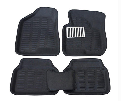 PCC 3D Car Floor Mats, Black, Honda City Old