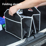 PCC Car Trunk Organizer, 3 Compartments Collapsible