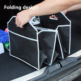 PCC Car Trunk Organizer, 3 Compartments Collapsible