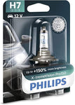 PHILIPS H7 X-tremeVision Pro150 Headlight Bulb, 55W, 3500K