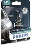 PHILIPS H1 X-tremeVision Pro150 Headlight Bulb, 55W, 3500K - Planet Car Care