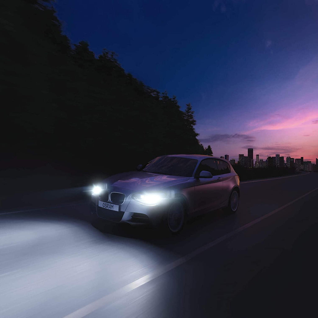 OSRAM H7 Night Breaker Laser 200 Headlight Bulb, 55W, 3550K, Pair - Planet Car Care
