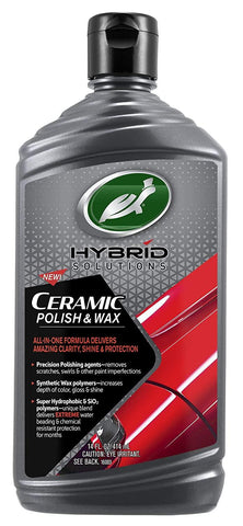 Turtle Wax Hybrid Solutions Ceramic Polish and Wax, 414ml - Planet Car Care