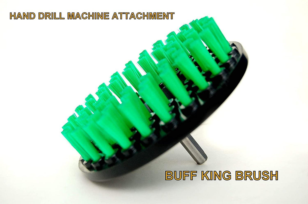 Buffking Drill Brush, Soft Bristle, 5.25" - Planet Car Care