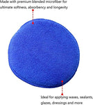 PCC Premium Microfiber Applicator Pad, 5"