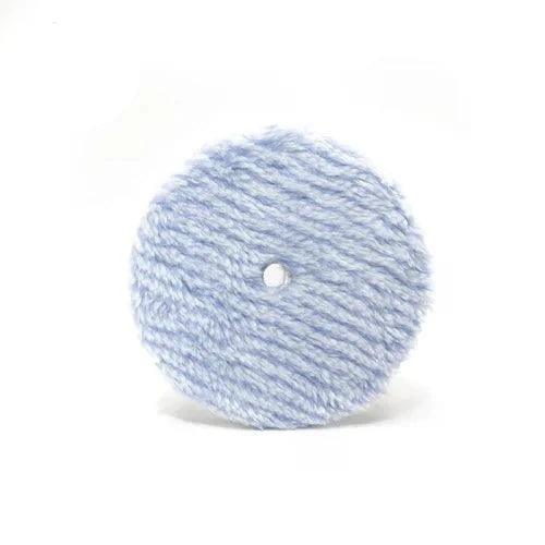 North Wolf Blue Hybrid Wool Pad, 5" - Planet Car Care