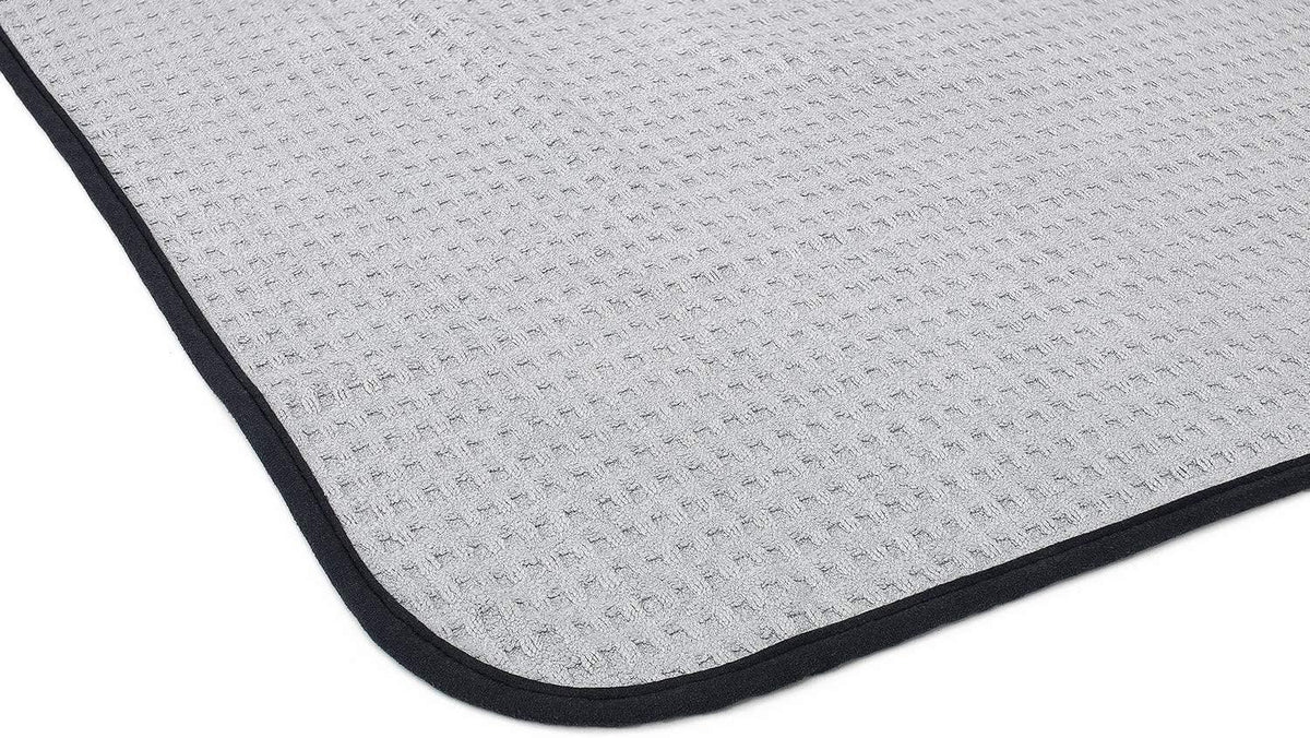 PCC Waffle Weave Top-Notch Car Drying Towel, 100x70cm, Grey - Planet Car Care