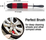 PCC Long Handle Alloy Wheel Brush - Planet Car Care