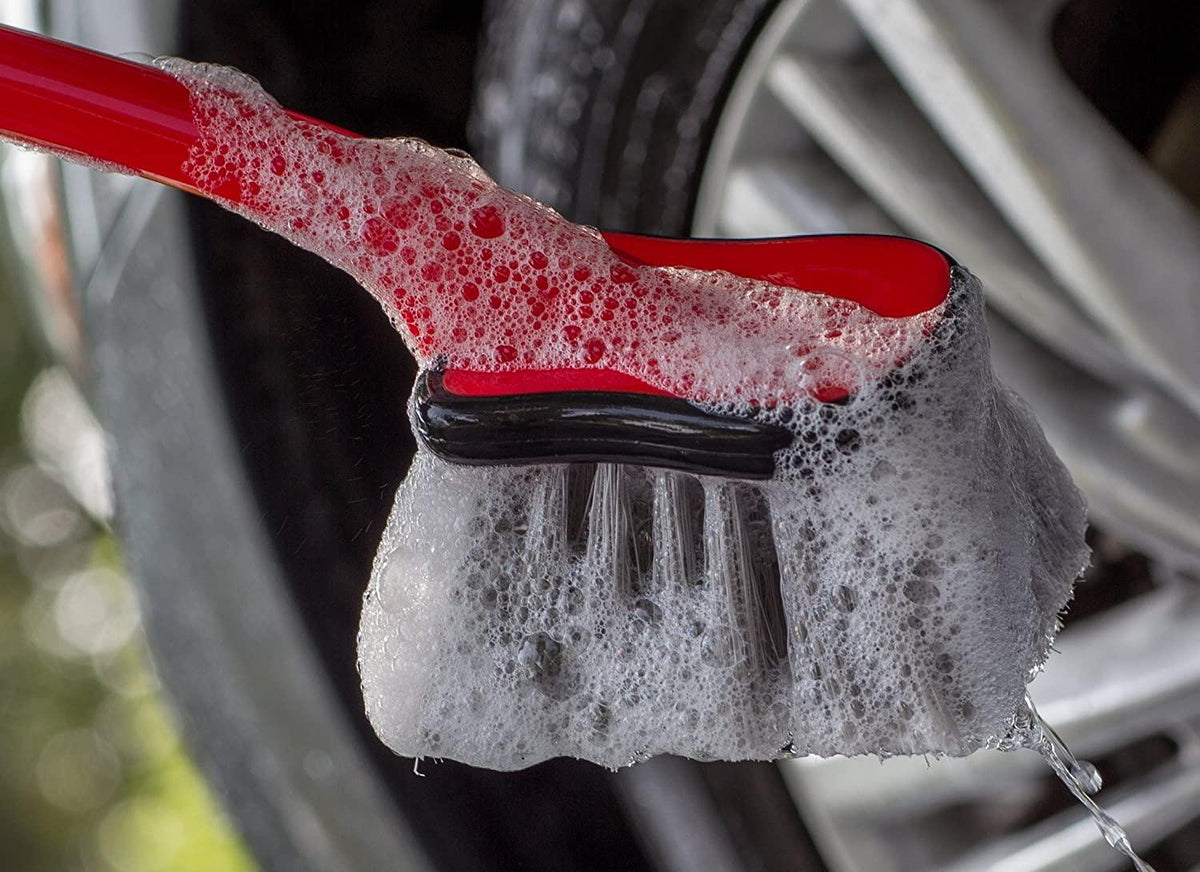 PCC Long Handle Fender Alloy Brush - Planet Car Care