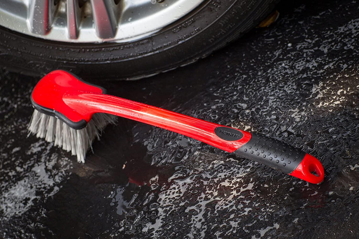 PCC Long Handle Fender Alloy Brush - Planet Car Care