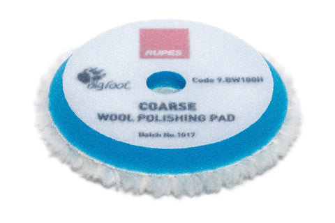 RUPES 9.BW100H Coarse Wool Polishing Pad, 80/90 mm, 3"