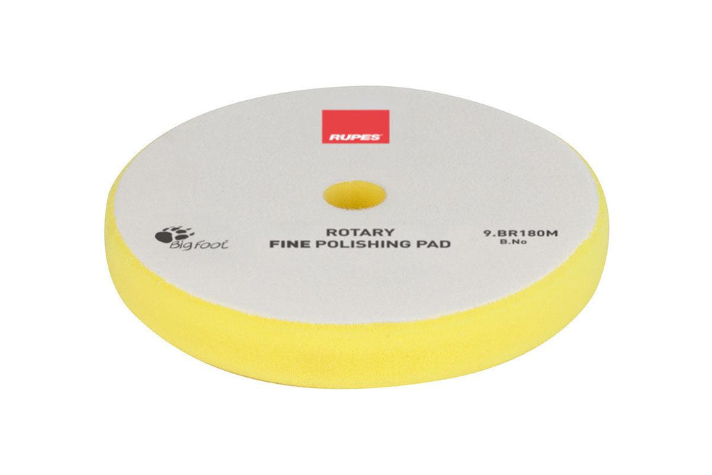 RUPES 9.BR180M Rotary Fine Polishing Foam Pad, 155/160 mm, 6" - Planet Car Care