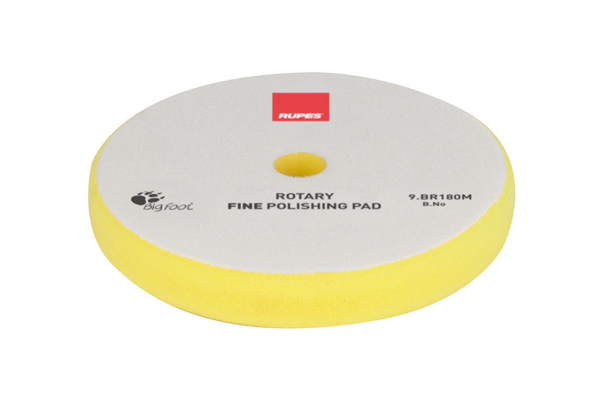 RUPES 9.BR180M Rotary Fine Polishing Foam Pad, 155/160 mm, 6" - Planet Car Care