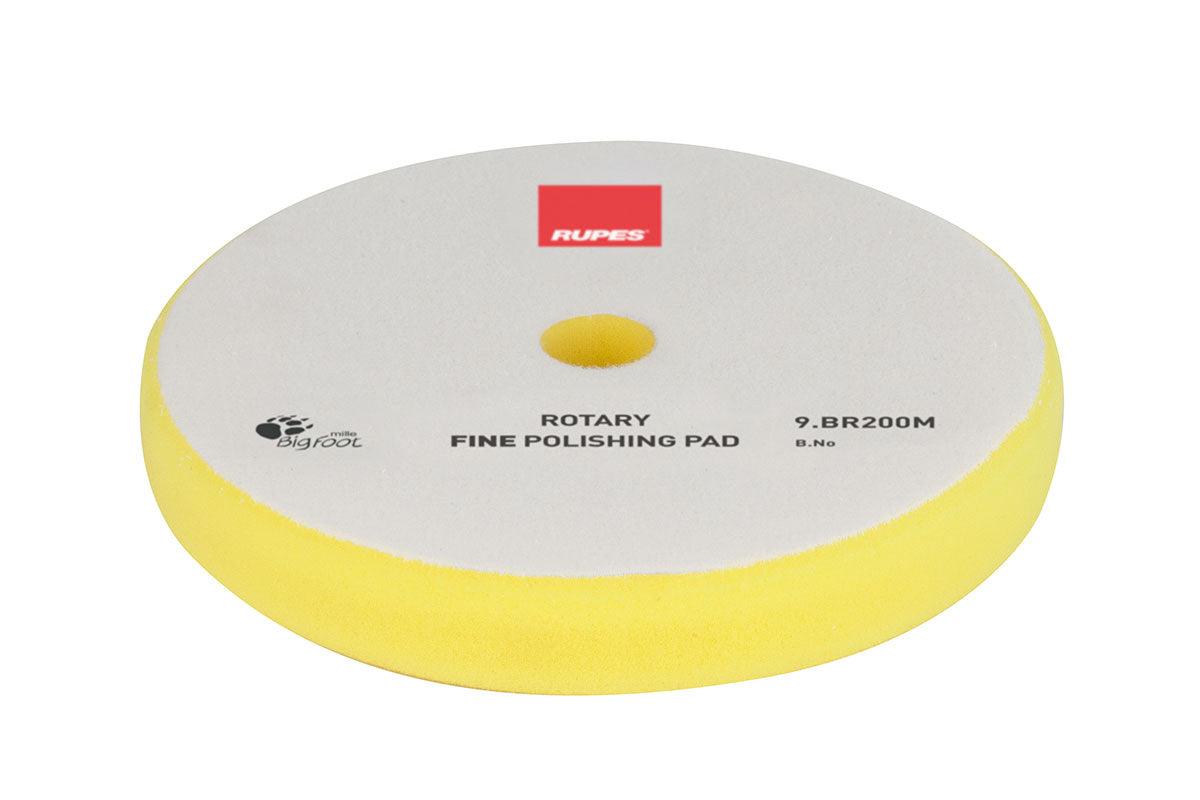 RUPES 9.BR200M Rotary Fine Polishing Foam Pad, 175/180 mm, 7" - Planet Car Care