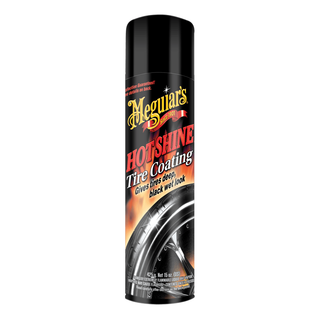 Meguiar's® Hot shine High Gloss Tire Coating Aerosol, 425ml - Planet Car Care