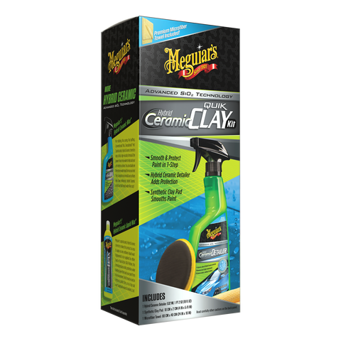 Meguiar’s Hybrid Ceramic Quik Clay Kit – Get a Smooth Finish with Hybrid Ceramic Protection