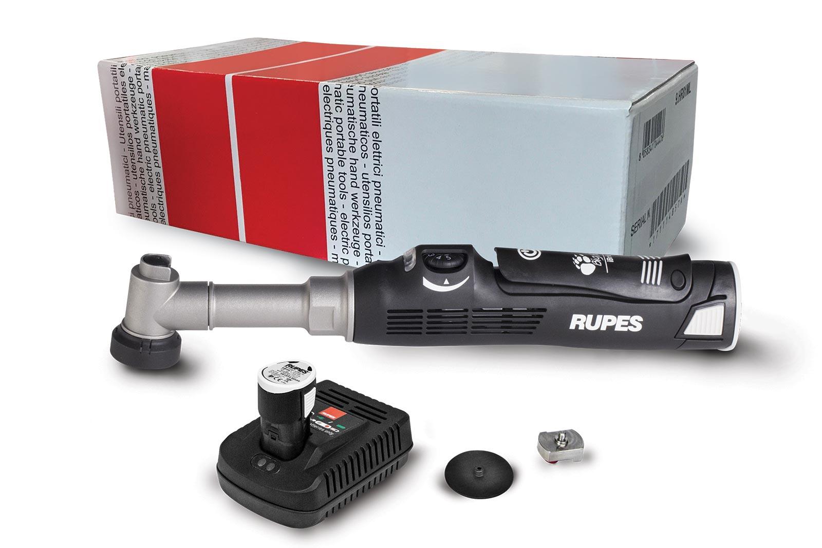 RUPES Ibrid Nano Polisher Long Neck With 3 Different Movements & Standard Kit, HR81ML/STB - Planet Car Care