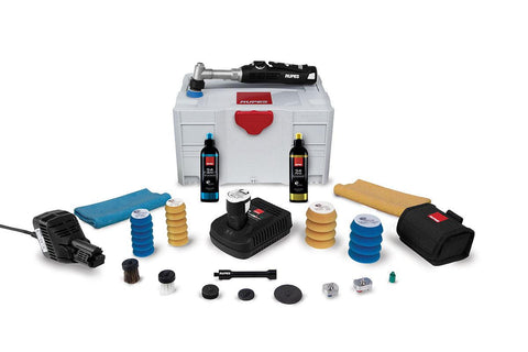RUPES Ibrid Nano Polisher Long Neck With 3 Different Movements & Luxury Kit, HR81ML/LUX - Planet Car Care
