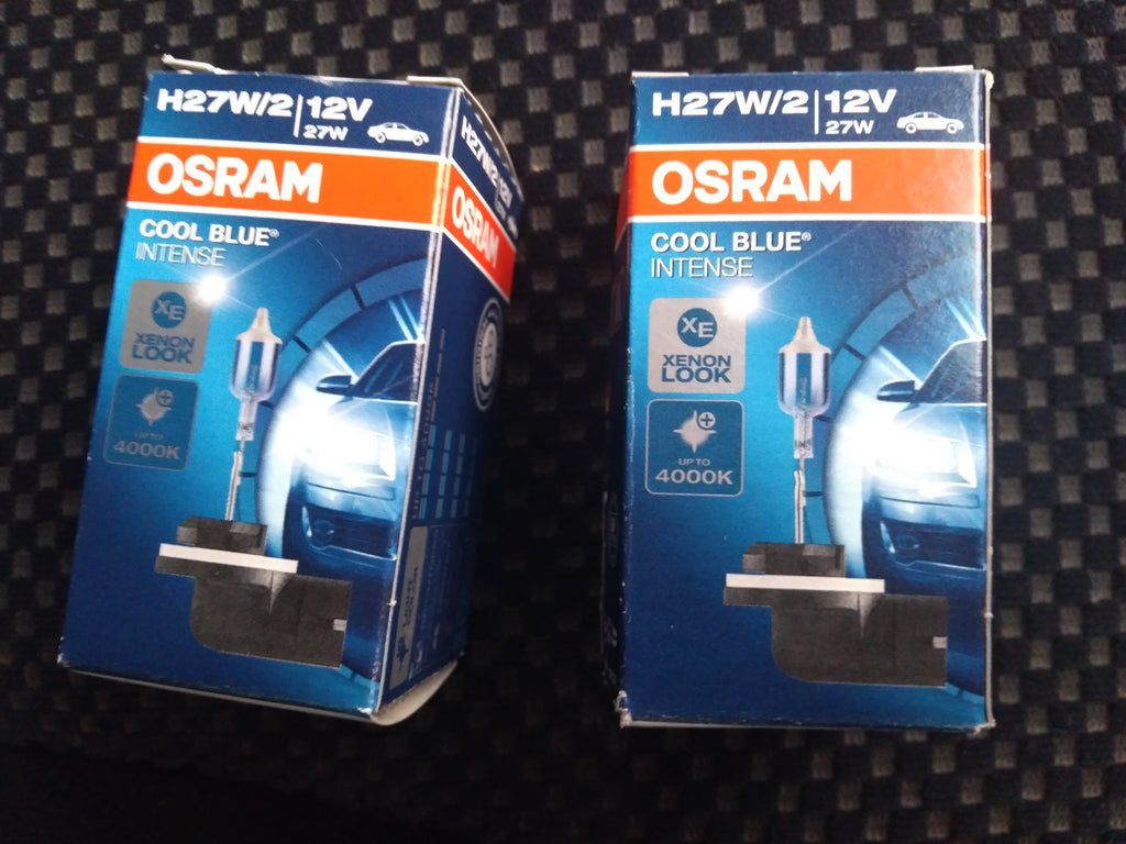 OSRAM H27 Cool Blue Intense Headlight Bulb, 27W, 4000K – Planet Car Care