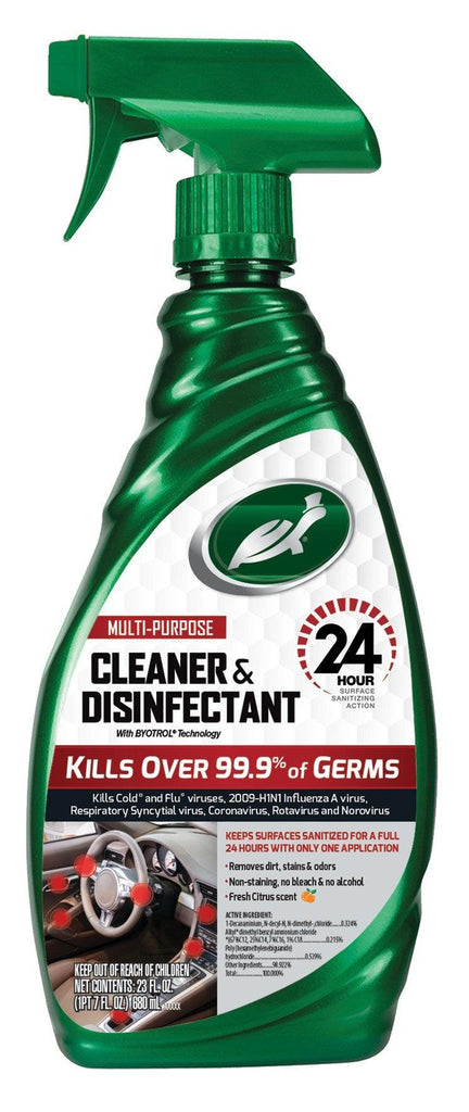 Turtle Wax Cleaner and Disinfectant, 680ml – Planet Car Care