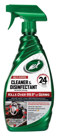 Turtle Wax Cleaner and Disinfectant, 680ml - Planet Car Care