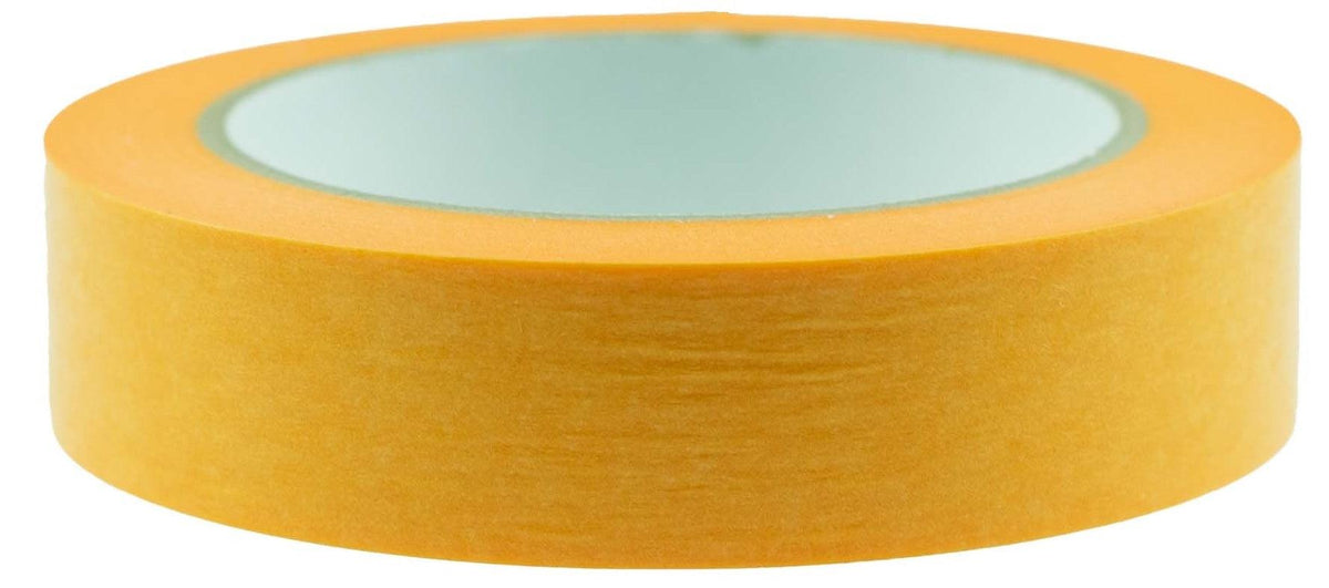 PCC Masking Tape, 24mm x 50mtr, Yellow - Planet Car Care