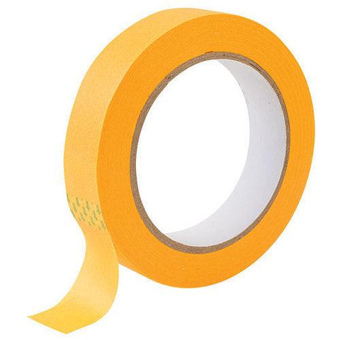 PCC Masking Tape, 24mm x 50mtr, Yellow - Planet Car Care