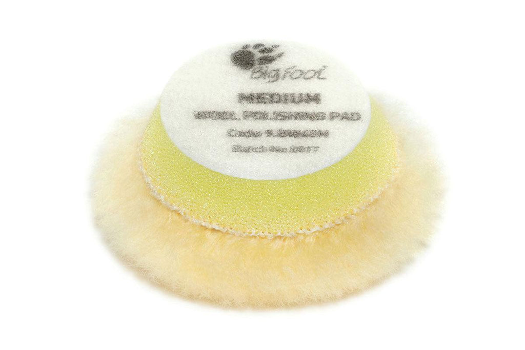 RUPES 9.BW40M Medium Wool Polishing Pad, 30/45 mm, 1" - Planet Car Care