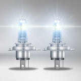 OSRAM H4 Night Breaker Laser 200 Headlight Bulb, 60/55W, 3900K, Pair