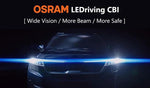 Osram LEDriving CBI PRO Retrofit LED Projectors 6000K, Pair