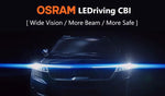 Osram LEDriving CBI PRO Retrofit LED Projectors 6000K, Pair