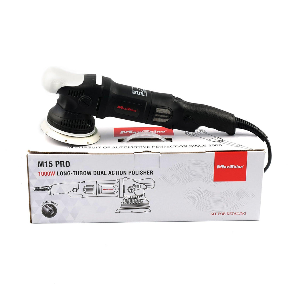  Maxshine M15 Pro Series II Dual Action Polisher with Powerful  1000W Motor for Car Detailing, Variable 6 Speed Dial : Automotive