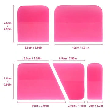 PROTINT Special PPF Soft Squeegee Set 5, PPF46