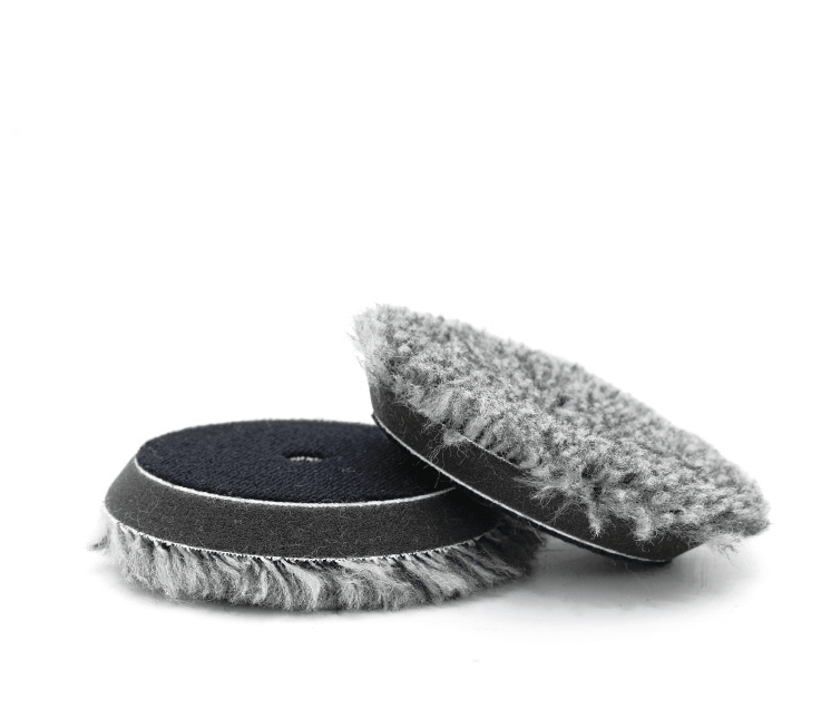 North Wolf Whilte & Black Wool Pad With Foam, 15mm, 6" - Planet Car Care