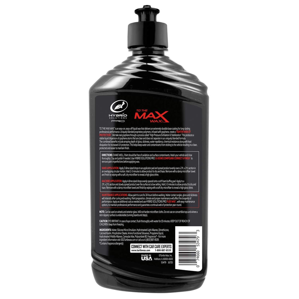 Turtle Wax Hybrid Solutions Pro to The MAX Wax, 414ml - Planet Car Care