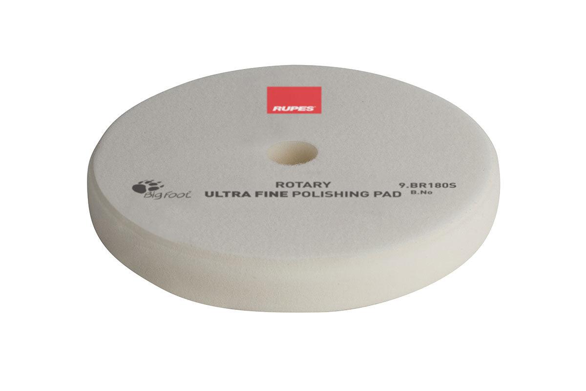 RUPES 9.BR180S Rotary Ultrafine Polishing Foam Pad, 155/160 mm, 6" - Planet Car Care